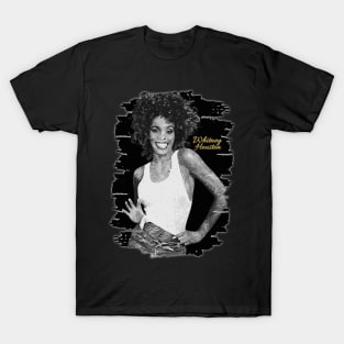 Whitney Houston | brush art T-Shirt